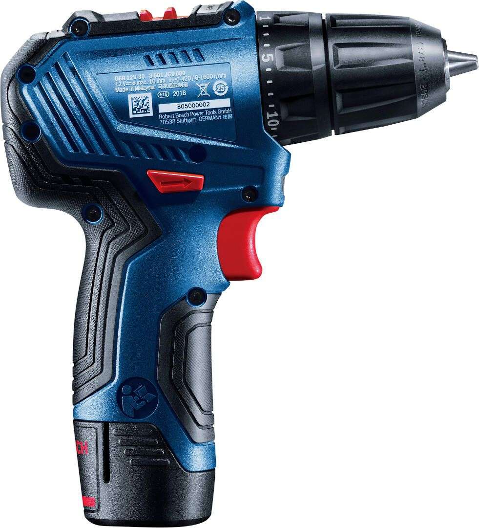 Bosch GSR 12V-30 Solo akumulatorska bušilica-odvrtač (06019G9002) - Slika 3