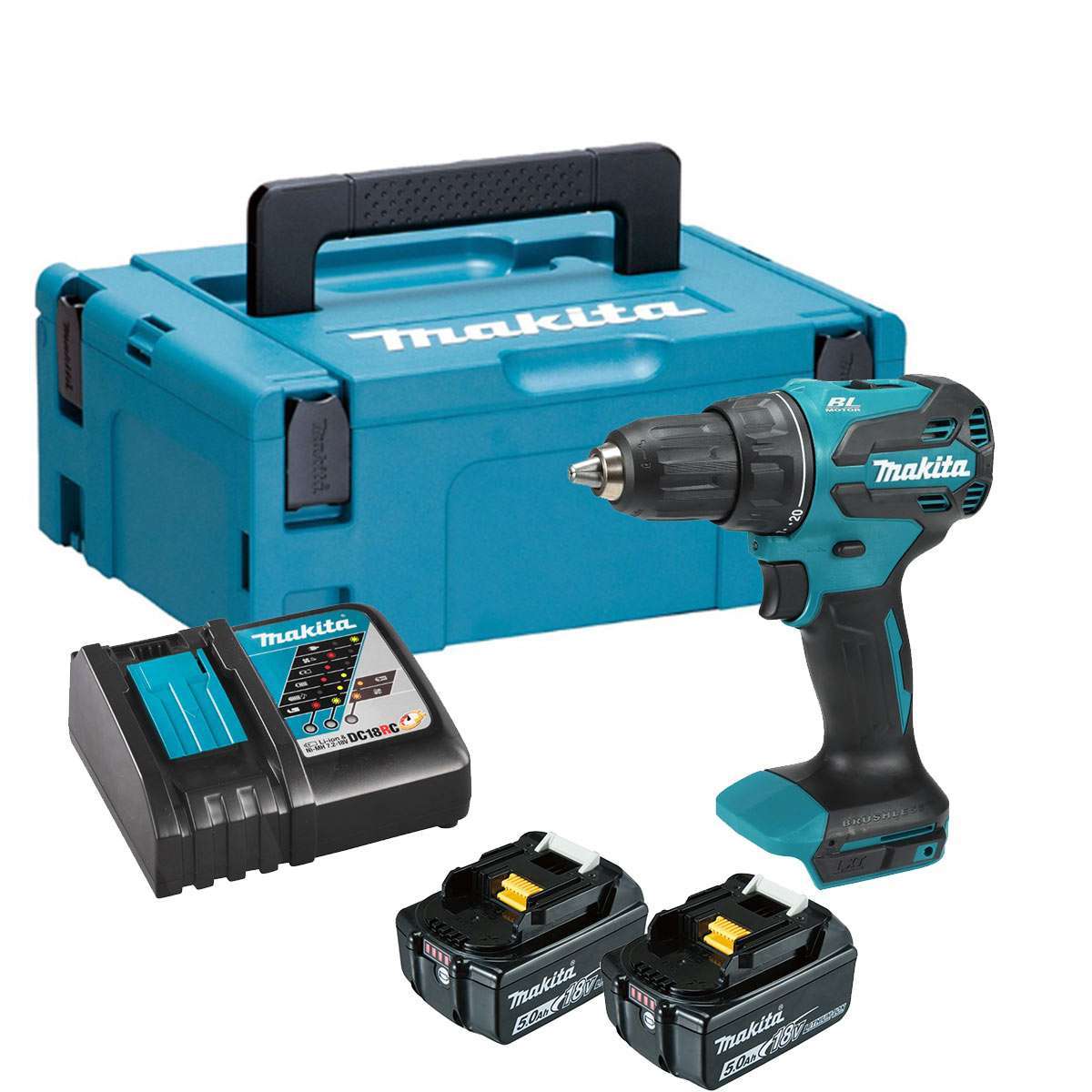 Makita-DDF490RTJ-akumulatorska-bušilica-šrafilica-odvijač-2-x-18V-5Ah-makpac-prodajaalata.co.rs-1