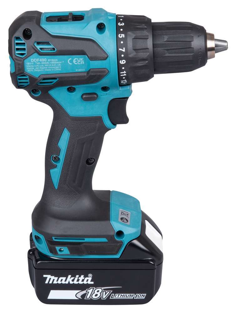 Makita DDF490RTJ - akumulatorska bušilica odvijač 18V, 2x5Ah - Slika 10
