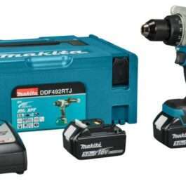 Makita DDF492RTJ – akumulatorska bušilica – odvrtač; 2 x 5,0Ah 18V + Makpac