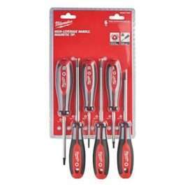 Milwaukee Set torx odvijača, Tri-Lobe, 6 kom, 4932471809