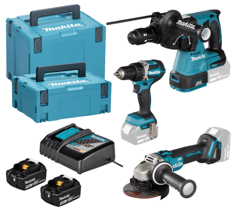 Makita DLX3195JX1_akumulatorski_set_DHR243_+_DGA504_+_DDF484_2_x_BL1850B_18V_5,0Ah_+DC18RC_prodajaalata.co.rs_1